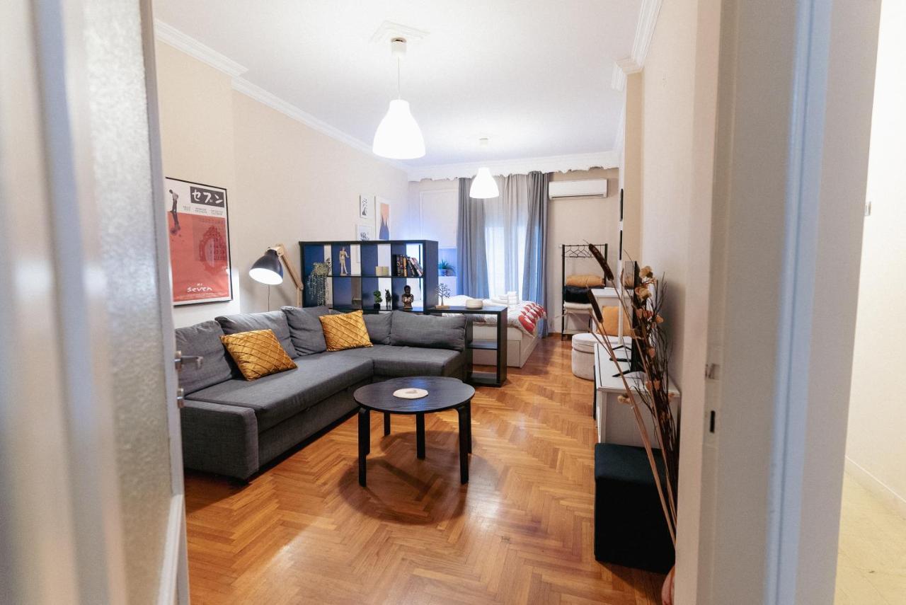 Charming 85Sqm Apartment With Panoramic City-Views Thessaloníki Eksteriør bilde