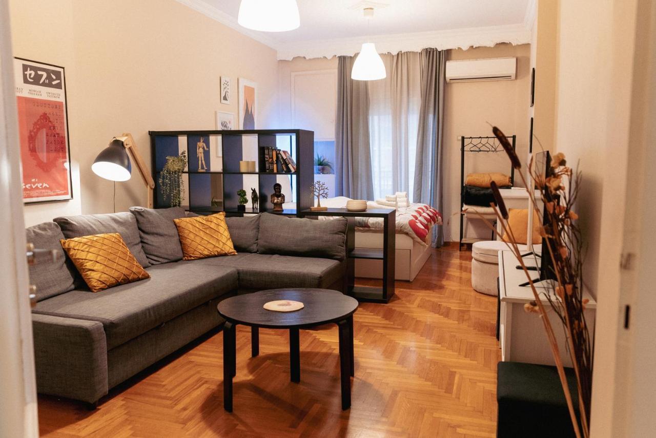 Charming 85Sqm Apartment With Panoramic City-Views Thessaloníki Eksteriør bilde