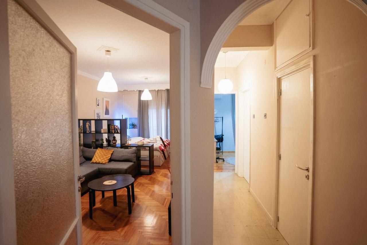 Charming 85Sqm Apartment With Panoramic City-Views Thessaloníki Eksteriør bilde