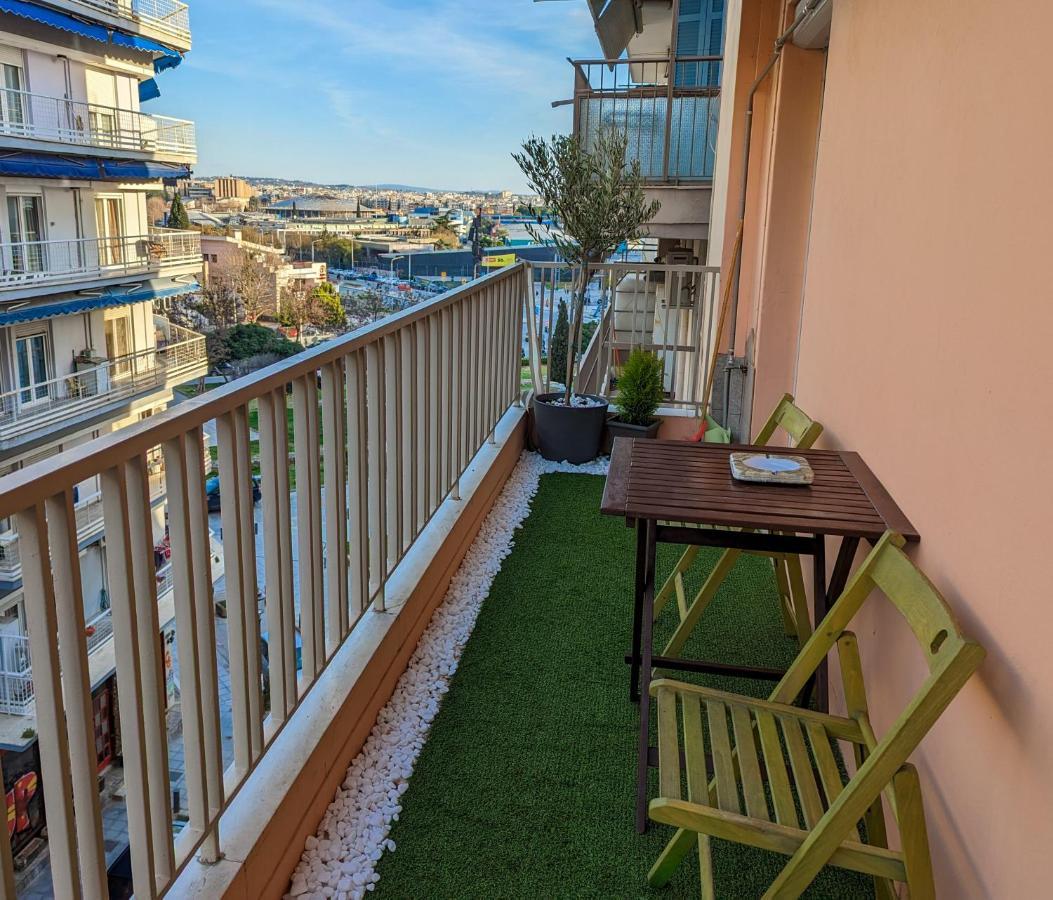 Charming 85Sqm Apartment With Panoramic City-Views Thessaloníki Eksteriør bilde